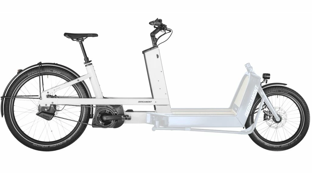 Bergamont E-Cargoville LJ Elite E- Vélo Lastenroue Gr. Unique Blanc Mod. 2022 1 Bergamont E-Cargoville LJ Elite E- Vélo Lastenroue Gr. Unique Blanc Mod. 2022