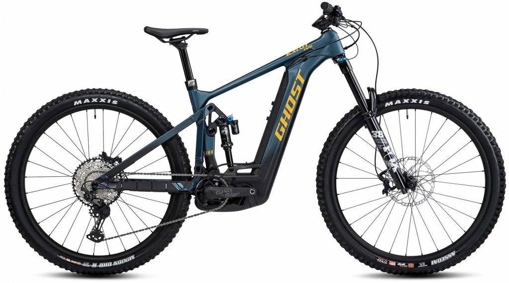 GHOST BIKES Ghost E-Riot EN CF Pro 27.5" Vélo Gr. S Dirty Bleu/dirty Orange Glossy/matt Mod. 2022 1 GHOST BIKES Ghost E-Riot EN CF Pro 27.5" Vélo Gr. S Dirty Bleu/dirty Orange Glossy/matt Mod. 2022