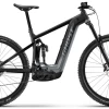 GHOST BIKES Ghost E-Riot Trail AL 150/140 Essential Gr. S Noir/pearl Dark Gris Matt Mod. 2023
