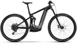 GHOST BIKES Ghost E-Riot Trail AL 150/140 Essential Gr. S Noir/pearl Dark Gris Matt Mod. 2023
