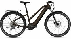 GHOST BIKES Ghost E-Square Trekking Advanced 27.5" Vélo De Trekking électrique Femmes, Darkchoco/metbrown Mod. 2021