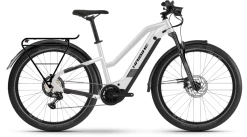 Haibike Trekking 8 Lowstandover 27.5" Vélo De Trekking électrique Sparkling Blanc Mod. 2021