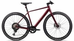 Orbea Vibe H10 Mod. 2023 -Vtt Semi-Rigides Soldes ETBH Or3VIH10 ORBEA VIBE H10 GLOSS METALLIC DARK RED 00 il