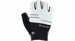 Roeckl Iguna Gants Court -Vtt Semi-Rigides Soldes HND Ro3IGU ROECKL IGUNA HANDSCHUHE KURZ WHITE BLACK il