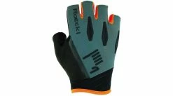 Roeckl Isera Gants Court -Vtt Semi-Rigides Soldes HND Ro3ISER ROECKL ISERA HANDSCHUHE KURZ HURRICANE GREY FLUO ORANGE 00 il